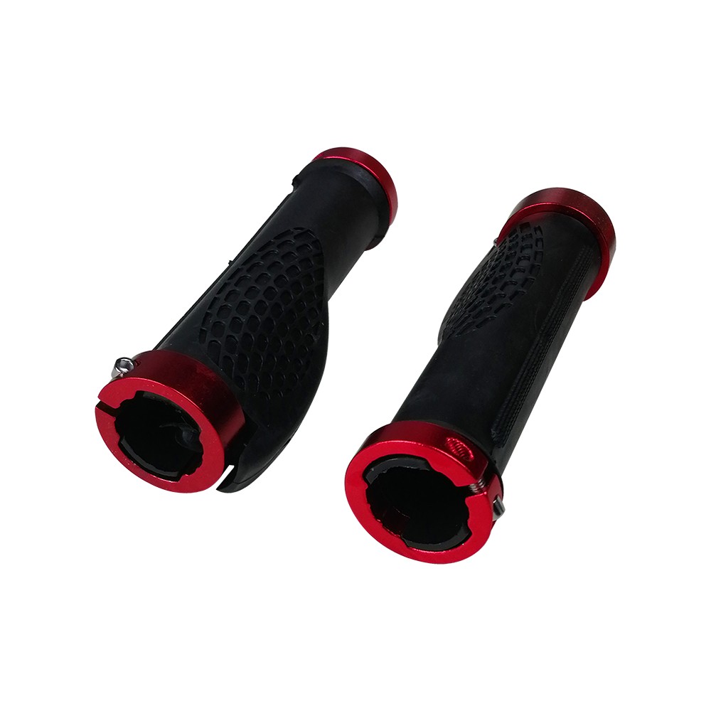 Poign�es silicone (4 couleurs : rouge. bleu. noir. jaune) (Rouge)
