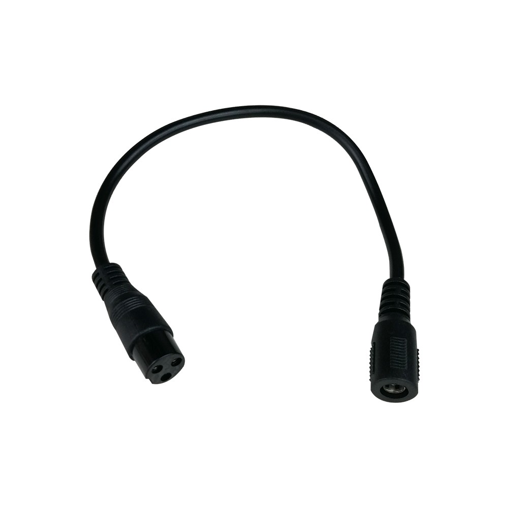 Adaptateur DC5.5 2.5mm Male - GX16-3P Femelle