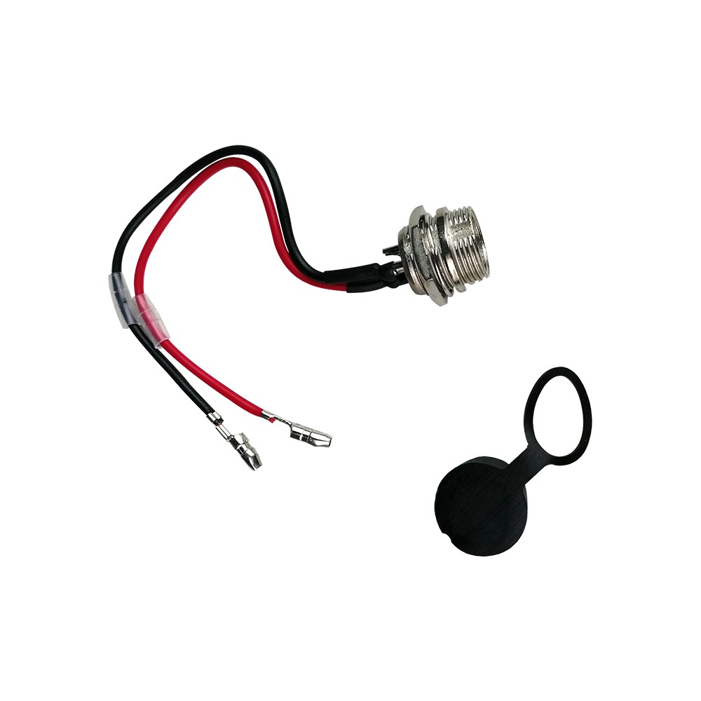 Port de charge GX16-3P c�bles fiches rondes