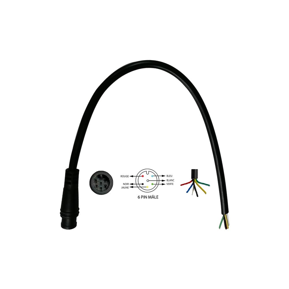 Connecteur �tanche 6 pins femelle